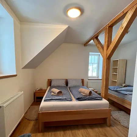 Chata Hubertka Krkonose Vítkovice Esterno foto
